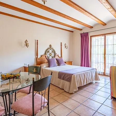 Hotel Rural Serrella Castell De Castells Exterior photo
